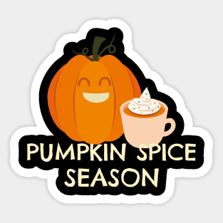 Pumpkin Spice Season Sticker